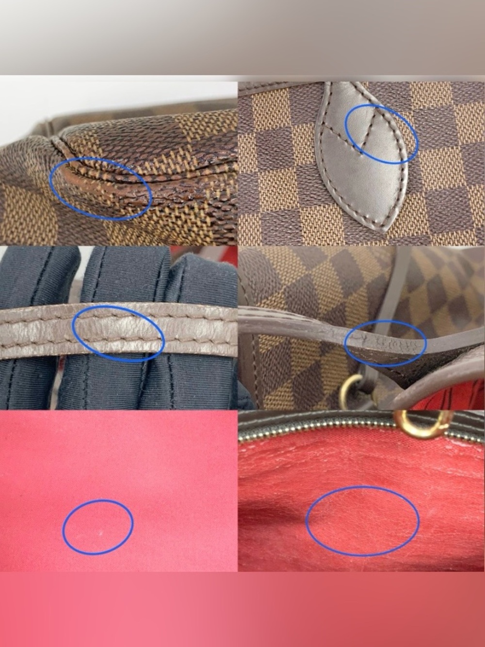 Louis vuitton Neverfull GM damier ebene - Picture 10 of 10